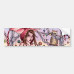 Shanna - Christmas Mermaid Bumper Sticker