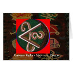 Shanti = Peace cards