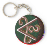 Shanti = Peace Key Chain