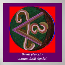 SHANTI (Peace) Posters