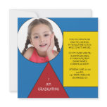 Shapes Preschool/Kindergarten Graduation invitations