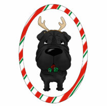 Shar-Pei Christmas Ornament