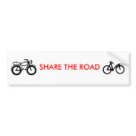 share the road bumper stickers