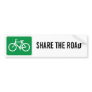 Share The Road with Bicycles Bumper Stickers