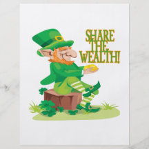 Share The Wealth Custom Flyer