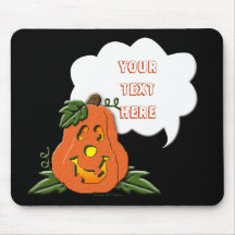 Share Your Thoughts: Jack-o-Lantern Mousepad