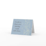 Sharing a birthday with Jesus cards