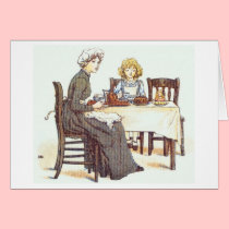 Sharing a Meal, Greeting Card cards