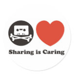 Sharing is Caring stickers