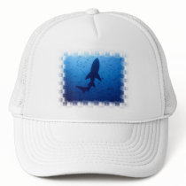 Shark Attack Baseball Hat