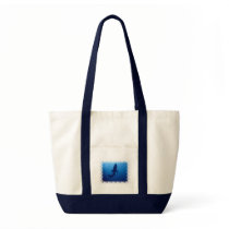Shark Attack Canvas Tote Bag