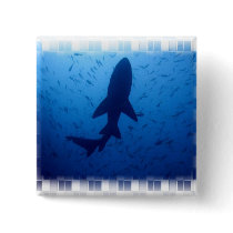 Shark Attack Pin