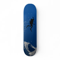 Shark Attack Custom Skateboard