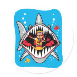 Shark Attack! stickers