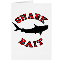 Shark Bait Vertical Card