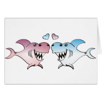 Shark Greeting Card
