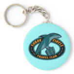 Shark Cirlce Travel Club keychains