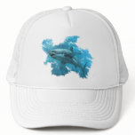 Shark Cruising The Depths Trucker Hat
