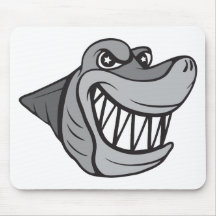 Shark!  Customisable! Mouse Pad