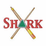 Shark Embroidered Polo Shirt