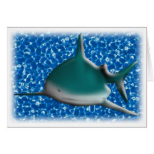 Shark Greeting Card