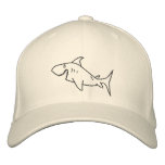 Shark Hat embroidered hats