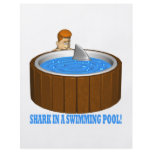 Shark In A Swimming Pool flyers