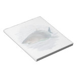 Shark in water 5.5 x 6 Notepad