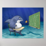 Shark School Print