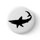 Shark Silhouette buttons
