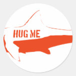Shark, so hug me! sticker