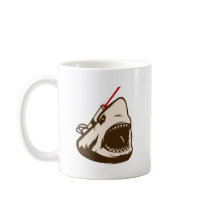 Shark with a Frickin' Laser Beam Coffee Mugs