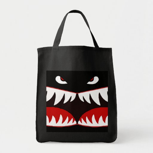 Sharkmouth Canvas Bags
