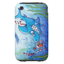 Sharks are Furious, Stop Finning! Id Iphone 4 Case