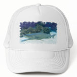 Sharks in Coral Reef Baseball Hat