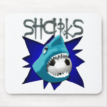 Sharks (Soccer Team) Mousepad