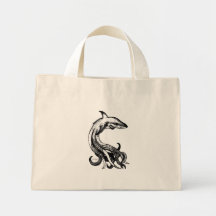 Sharktopus Canvas Bag