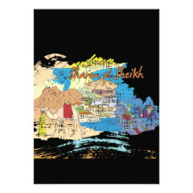 Sharm el Seikh Personalized Invitations