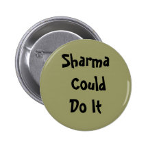Sharma Could Do It Rock Climbing Button