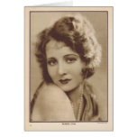 Sharon Lynn vintage portrait Greeting Card