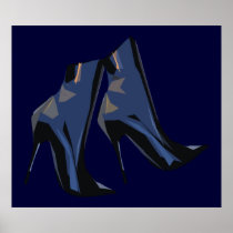 Sharp Boots Posters - Boot Art