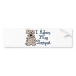 Sharpei Adoration bumper stickers