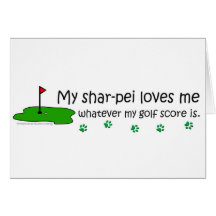 Sharpei Greeting Cards