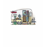 Shasta Camper Trailer RV Apparel t-shirts