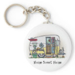 Shasta Camper Trailer RV Key Chains keychains