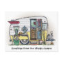 Shasta Camper Trailer RV Post Cards