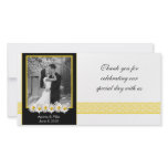 Shasta Daisy Wedding Thank You Photo Card photo cards