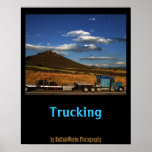 Shasta I-5 Trucking posters