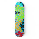 Shatter Stripe Multicolor Skateboard