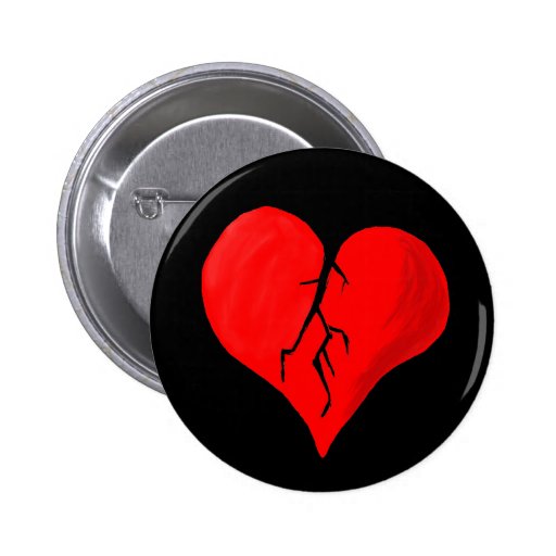 shattered heart button